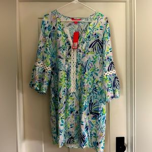 Lilly Pulitzer , Hollie tunic dress . XL new with tags